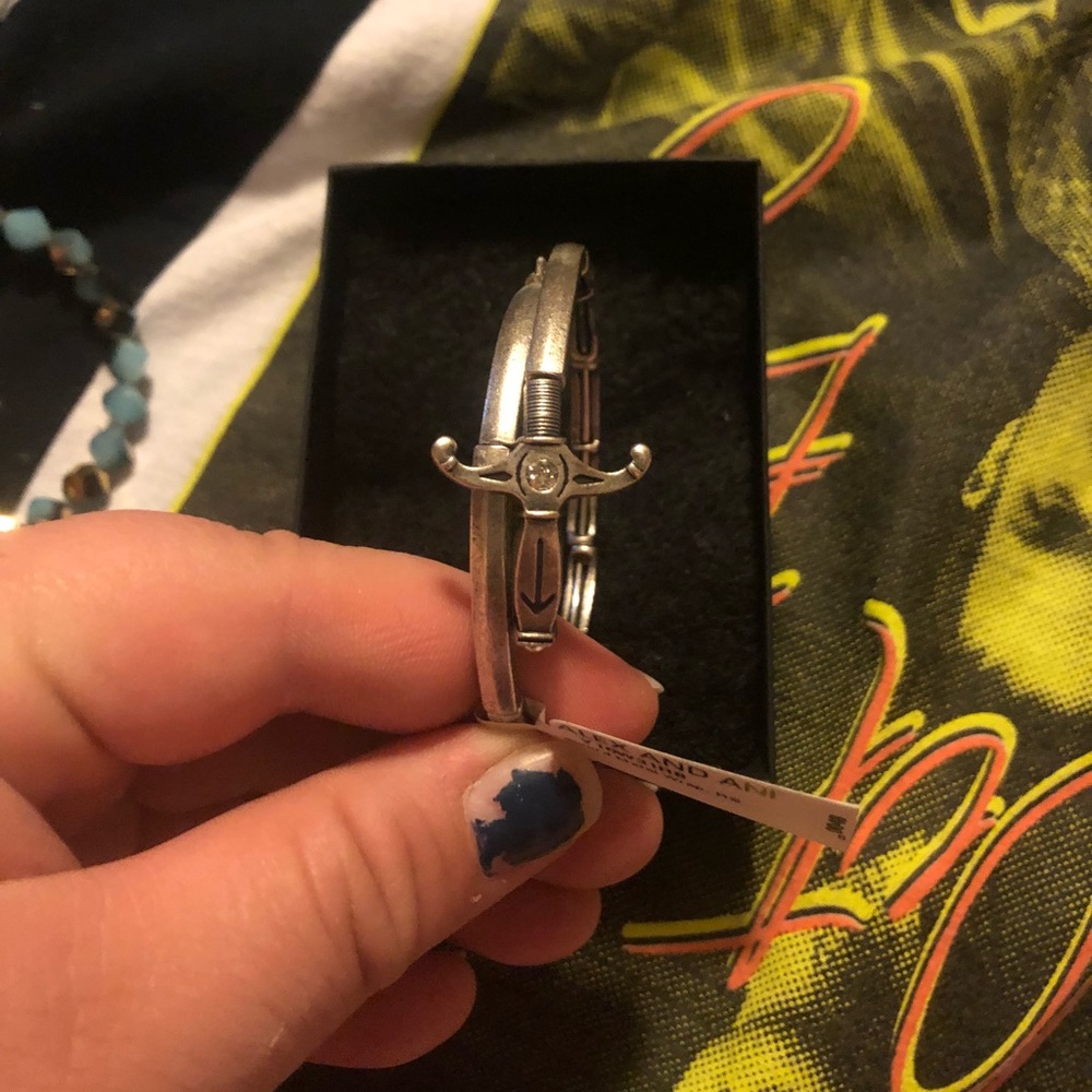 Alex and ani sword bracelet